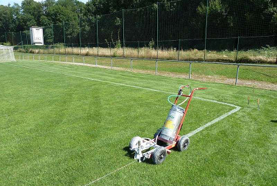 Traçage de terrain sportif Newteam - marquage et entretien de terrains